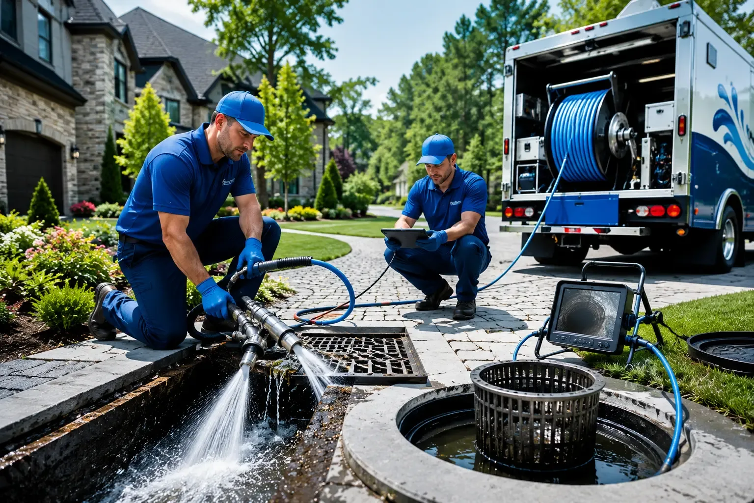 Local outdoor drain cleaning professionals in New Germany, MN