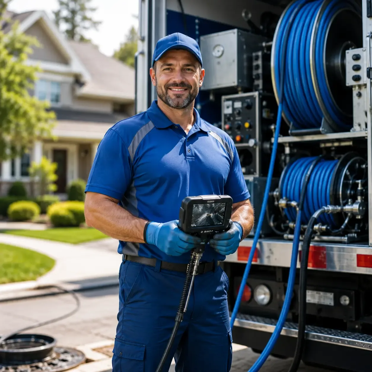 Local outdoor drain cleaning specialists in New Germany, MN